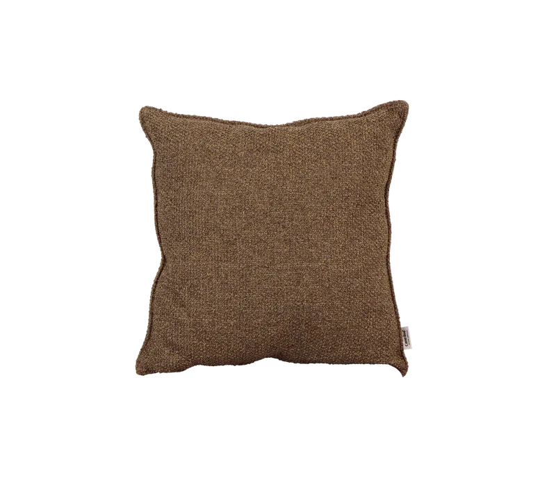 Rise scatter cushion, 50x50 cm by Cane-line in Umber brown, Rise – product photo