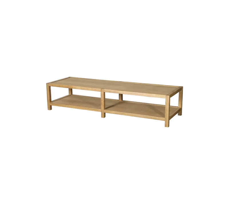 Scale coffee table, large, Oak by Cane-line in Oak – product photo