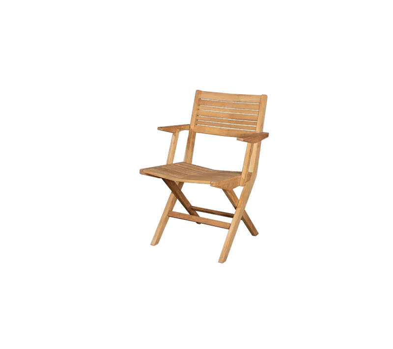 Flip folding armchair by Cane-line in Teak, None – product photo