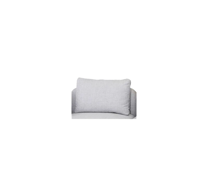Aura, back cushion von Cane-line in Light grey, Ambience – Produktfoto 2 von 2