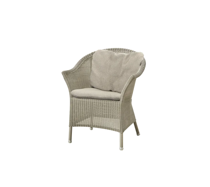 Lansing armchair, Seat cushion van Cane-line in Taupe, Free – productfoto 1 van 2