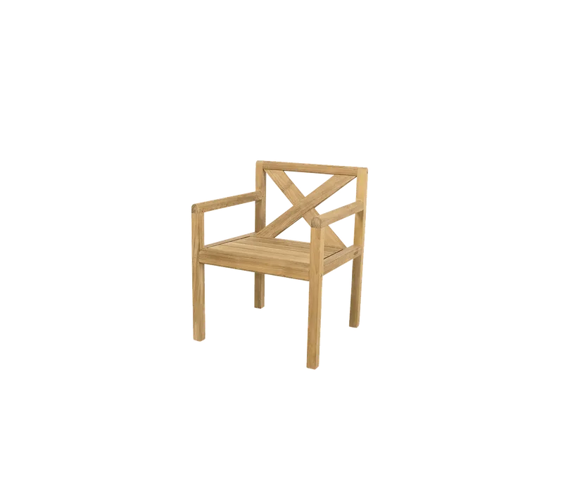 Grace chair by Cane-line in Teak, None – product photo