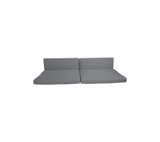 Connect 3-seater sofa, Cushion set von Cane-line in Grey, Natté w/QuickDry & Airflow – Produktfoto 2 von 2