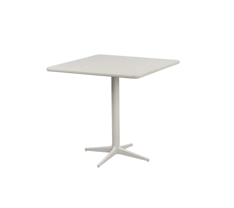 Drop café table 75x75 cm by Cane-line in Sand, Aluminium, Sand, Aluminium – product photo