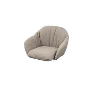 Stay chair, Cushion set by Cane-line in Light brown, Rise w/QuickDry & Airflow – product photo 2 of 2