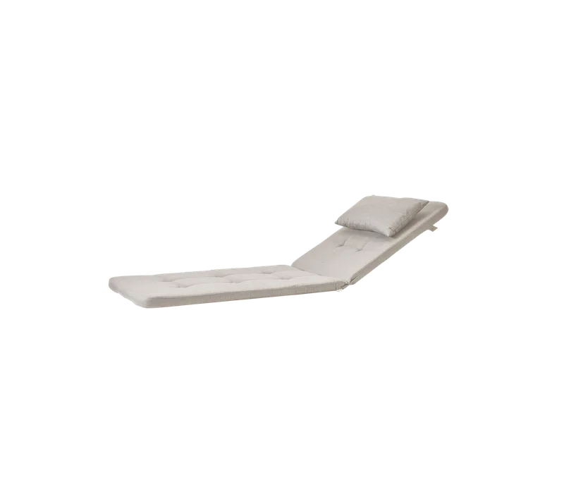 Presley sunbed, Cushion van Cane-line in Sand, Natté w/QuickDry & Airflow – productfoto 2 van 2