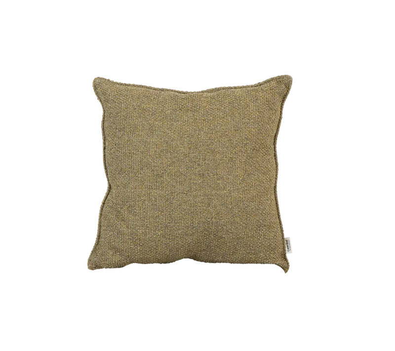 Rise scatter cushion, 50x50 cm by Cane-line in Turmeric yellow, Rise – product photo