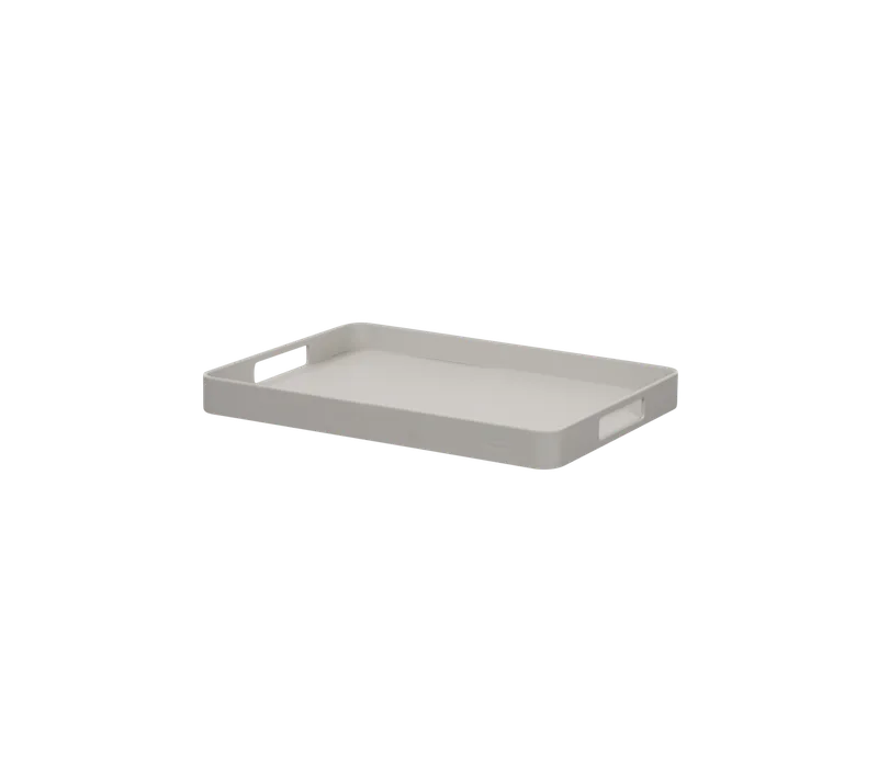 Club tray rect. medium de Cane-line en Sand, Aluminium – photo du produit