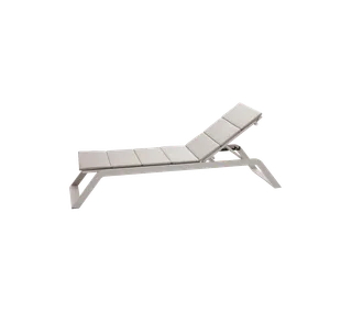 Siesta sunbed de Cane-line en Sand, Aluminium, Sand, Natté w/QuickDry & Airflow – photo du produit 2 sur 2