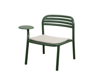 Bliss lounge chair, seat cushion by Cane-line in Light green, Delight w/QuickDry & Airflow – product photo 2 of 3