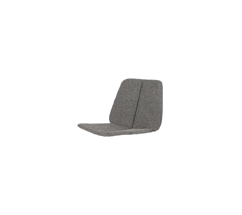 Vision chair, Cushion set by Cane-line in Dark grey, Wove – product photo 2 of 2