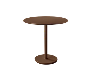 Go café table dia. 60 cm van Cane-line in Dark green, aluminium, Dark green, aluminium – productfoto 1 van 2