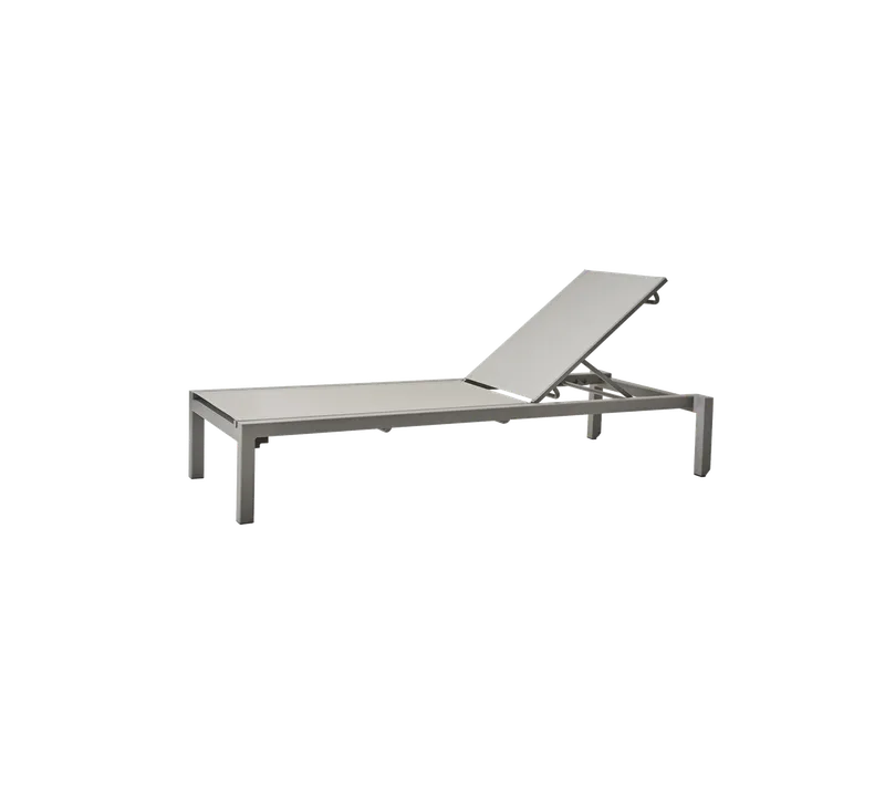 Relax sunbed de Cane-line en Light grey, Tex, Aucun – photo du produit