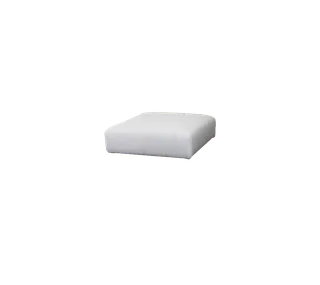 Aura seat module, single module, 2-sided mounting van Cane-line in Light grey, Ambience – productfoto 2 van 2