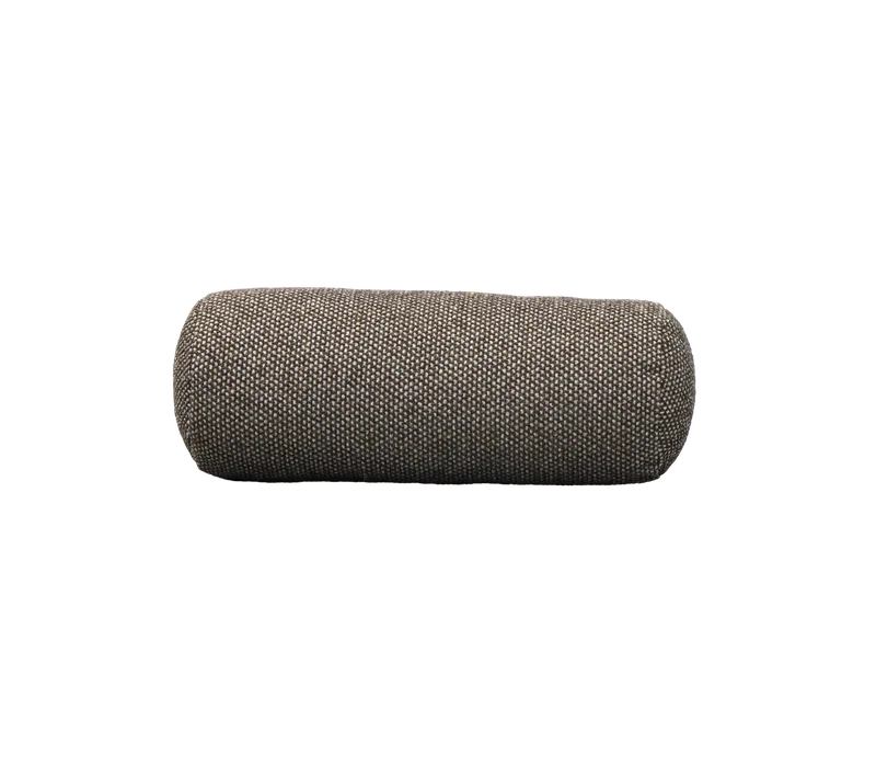 Rise scatter cushion, dia. 20x50 cm by Cane-line in Dark brown, Rise – product photo