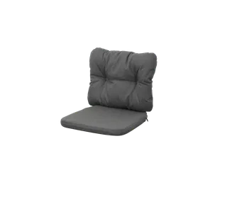 Moments chair, Cushion set de Cane-line en Grey, AirTouch – photo du produit 2 sur 2