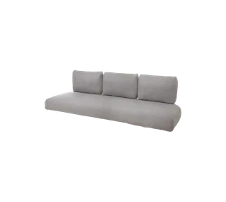 Nest 3-seater sofa, Cushion set by Cane-line in Light brown, Essence – product photo 2 of 2