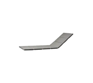 Relax sunbed, Cushion van Cane-line in Grey, Natté w/QuickDry & Airflow – productfoto 2 van 2