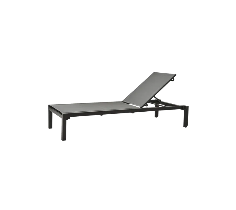 Relax sunbed by Cane-line in Grey, Tex, None – product photo