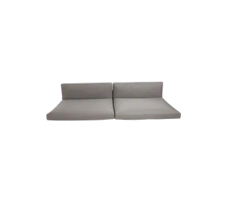 Connect 3-seater sofa, Cushion set von Cane-line in Taupe, Natté w/QuickDry & Airflow – Produktfoto 2 von 2