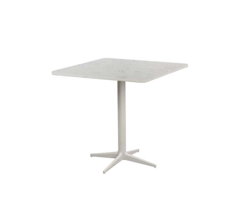 Drop café table 75x75 cm de Cane-line en Sand, Aluminium, Sand multi colour, HI-Core – photo du produit