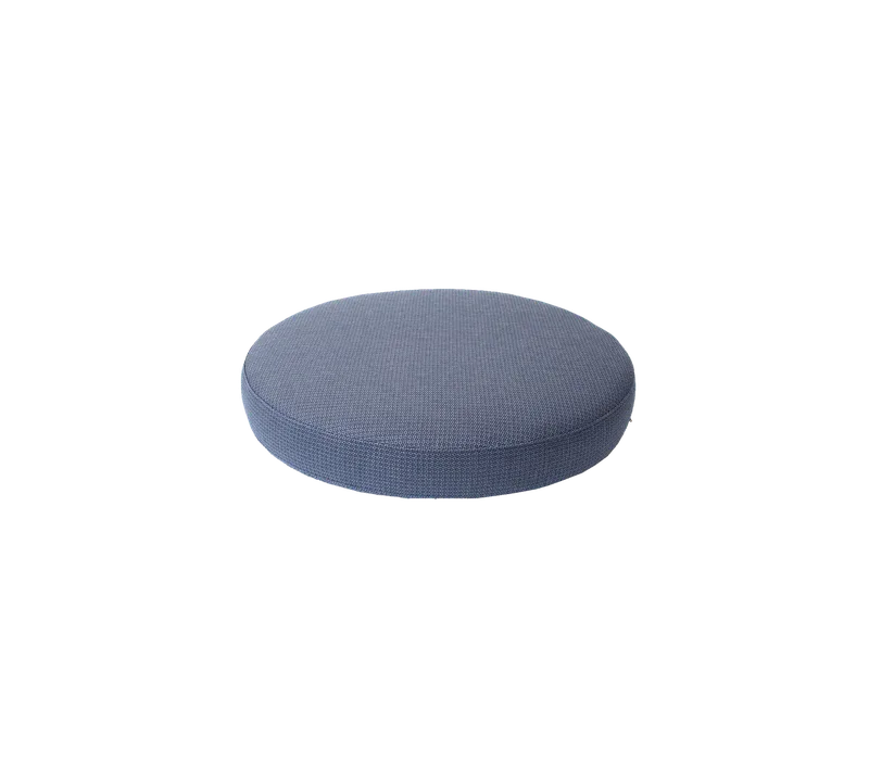 Kingston large footstool, Cushion von Cane-line in Blue, Link w/QuickDry & Airflow – Produktfoto 2 von 2