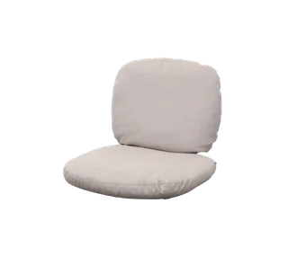 Hive chair, Cushion set van Cane-line in Sand, AirTouch w/QuickDry & Airflow – productfoto 2 van 2