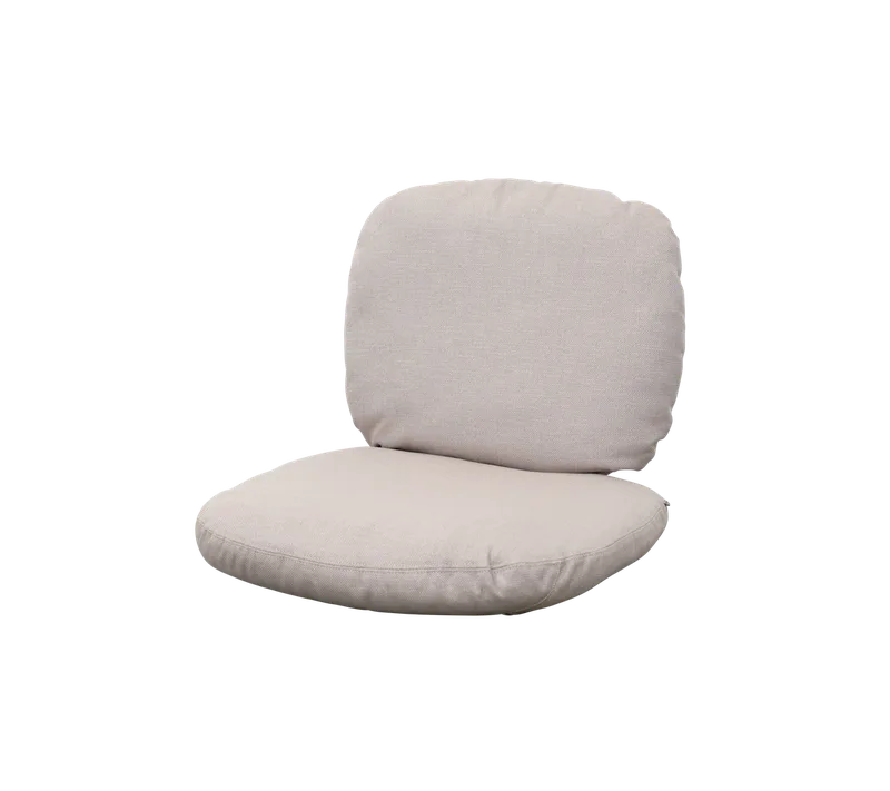 Hive chair, Cushion set van Cane-line in Sand, AirTouch w/QuickDry & Airflow – productfoto 2 van 2
