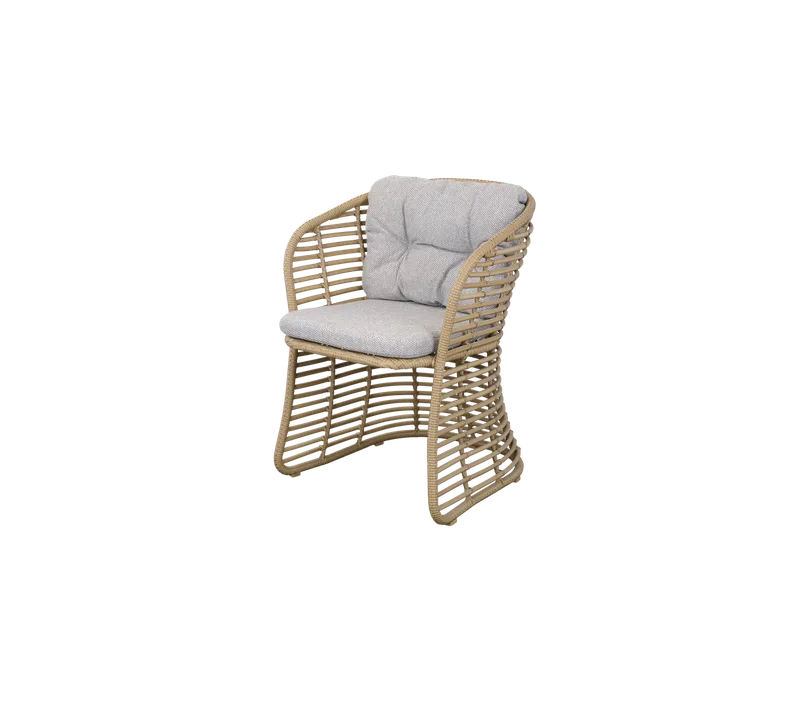 Basket chair von Cane-line in Natural, braid Weave, Light brown, Wove – Produktfoto