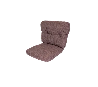 Moments chair, Cushion set von Cane-line in Dark bordeaux, Wove – Produktfoto 2 von 2