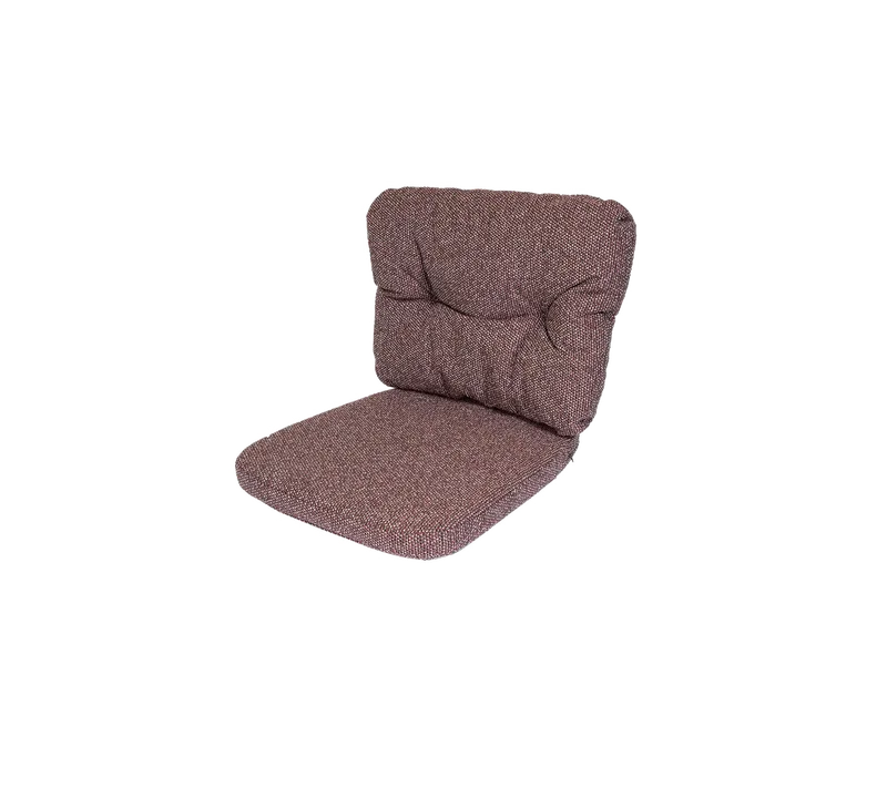 Moments chair, Cushion set von Cane-line in Dark bordeaux, Wove – Produktfoto 2 von 2
