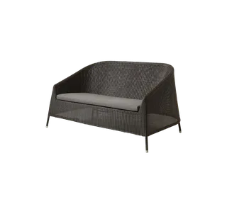 Kingston 2-seater sofa, Seat cushion by Cane-line in Blue, Link w/QuickDry & Airflow – product photo 1 of 2