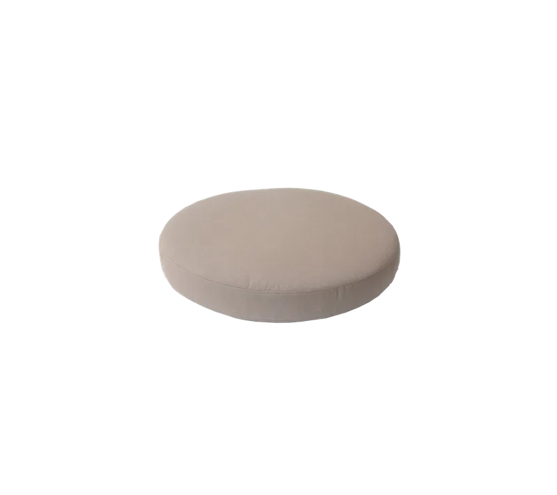 Kingston large footstool, Cushion van Cane-line in Taupe, Natté w/QuickDry & Airflow – productfoto 2 van 2