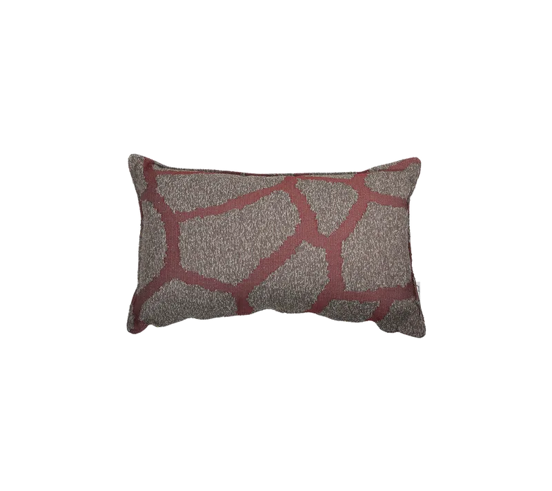 Play scatter cushion, 32x52 cm by Cane-line in Brown/Bordeaux, Play – product photo