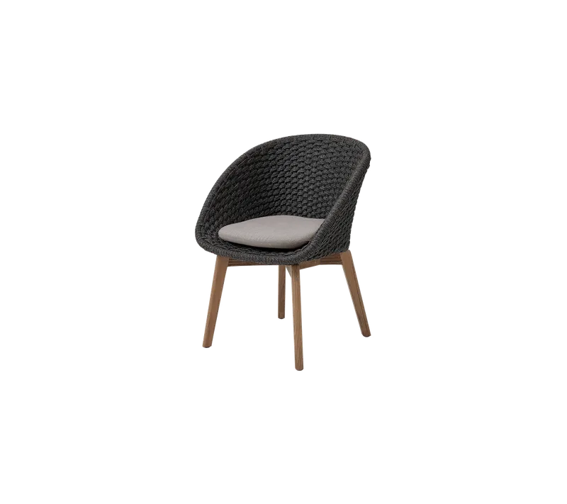 Peacock chair, Cushion by Cane-line in Sand, Natté – product photo