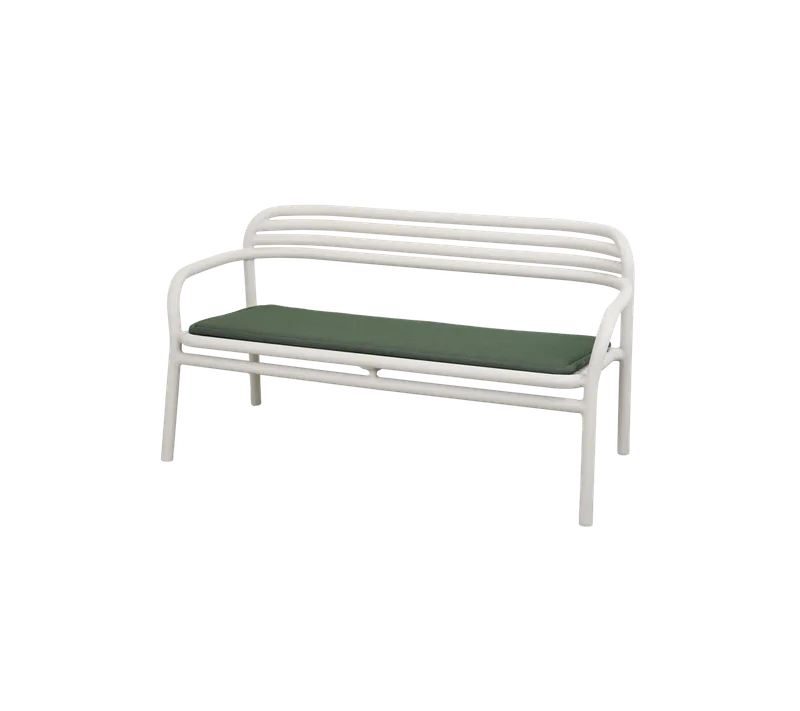 Bliss sofa de Cane-line en Sand, Aluminium, Light green, Delight w/QuickDry & Airflow – photo du produit