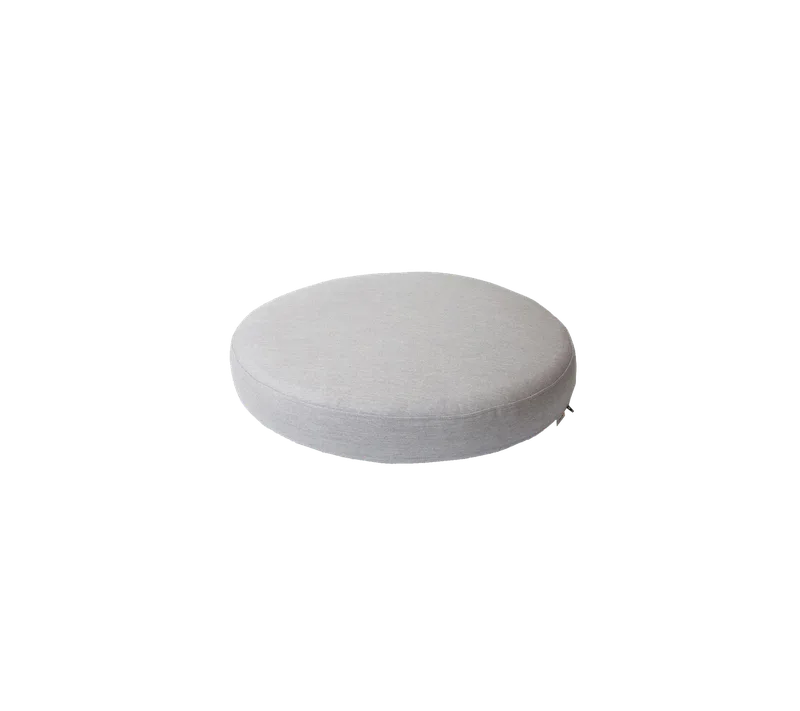 Kingston large footstool, Cushion by Cane-line in Light grey, Natté w/QuickDry & Airflow – product photo 2 of 2