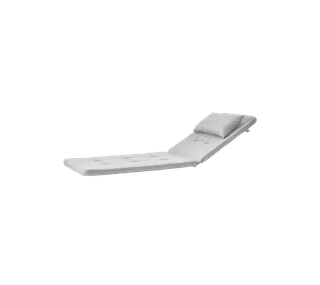 Presley sunbed, Cushion by Cane-line in Light grey, Natté w/QuickDry & Airflow – product photo 2 of 2