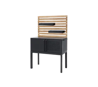 Drop teak wall for single kitchen module by Cane-line in Teak – product photo 1 of 2