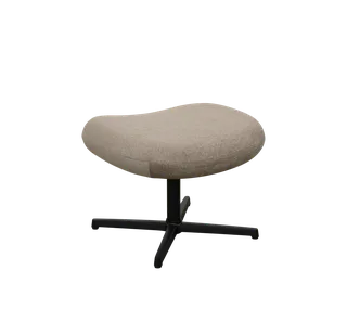 Pace footstool van Cane-line in Light brown, Essence, Black, aluminium – productfoto 2 van 2