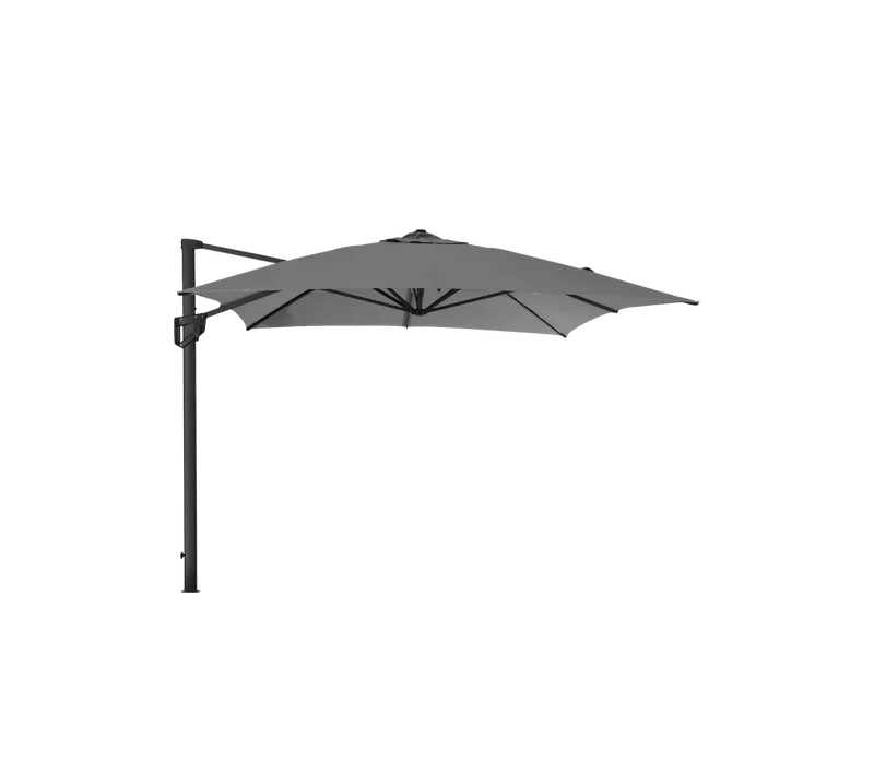 Hyde luxe hanging parasol, 3x4 m by Cane-line in Aluminium w/Antracite fabric, None – product photo