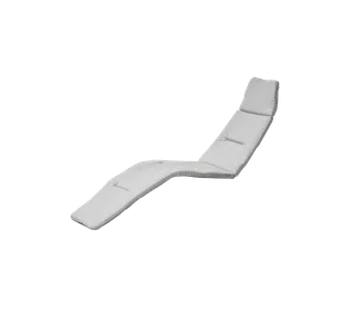 Sunrise sunchair, Cushion by Cane-line in Light grey, Natté w/QuickDry & Airflow – product photo 3 of 3