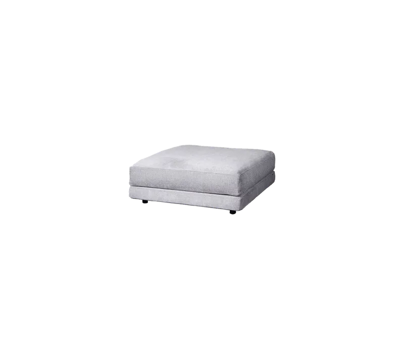 Scale pouf by Cane-line in Light grey, Essence – product photo