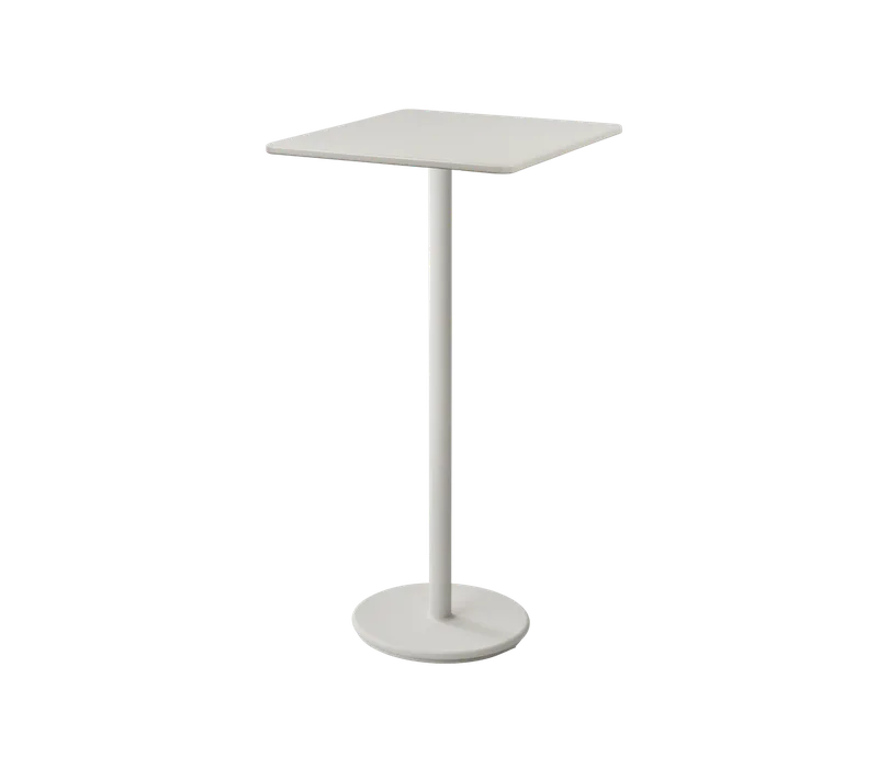 Go bar table 75x75 cm de Cane-line en Sand, Aluminium, Sand, Aluminium – photo du produit