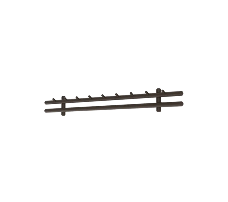 Sticks coat rack, 120 cm by Cane-line in Dark brown, mahogany – product photo
