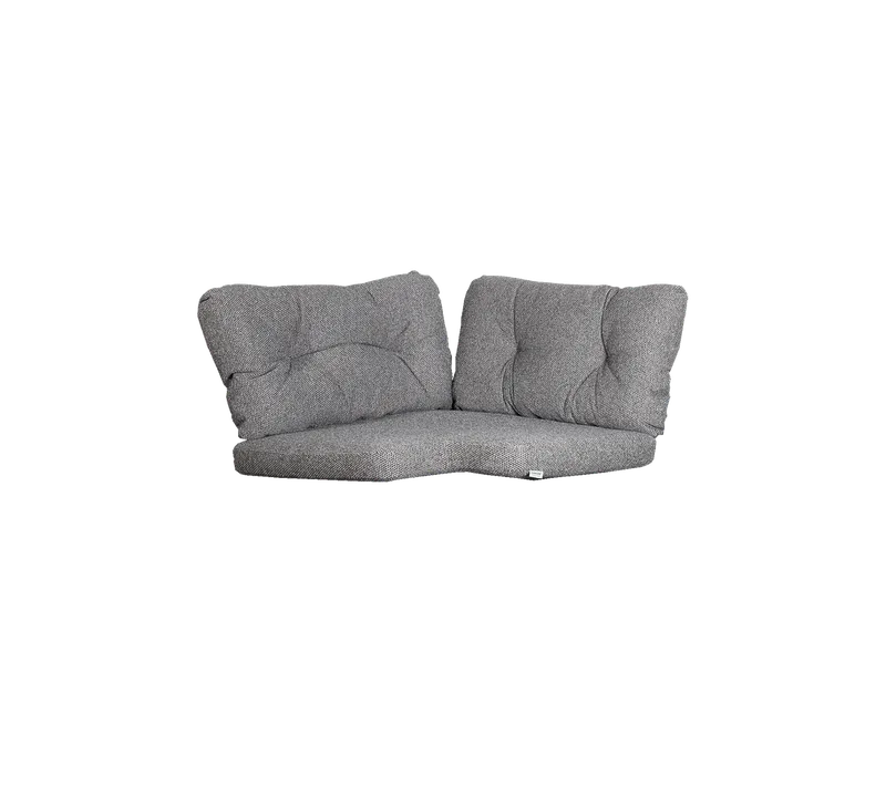 Ocean corner module, Cushion set by Cane-line in Dark grey, Wove w/QuickDry & Airflow – product photo 2 of 2
