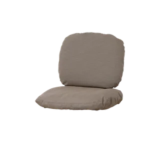 Hive chair, Cushion set by Cane-line in Taupe, AirTouch w/QuickDry & Airflow – product photo 2 of 2