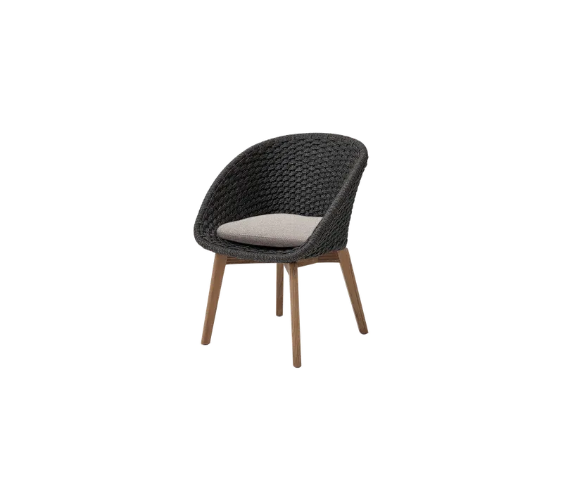 Peacock chair, Cushion de Cane-line en Light brown, Rise – photo du produit