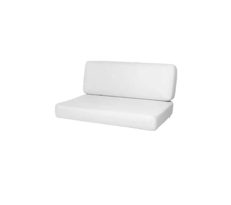 Savannah single seater module, Cushion set by Cane-line in White, Natté w/QuickDry & Airflow – product photo 2 of 2