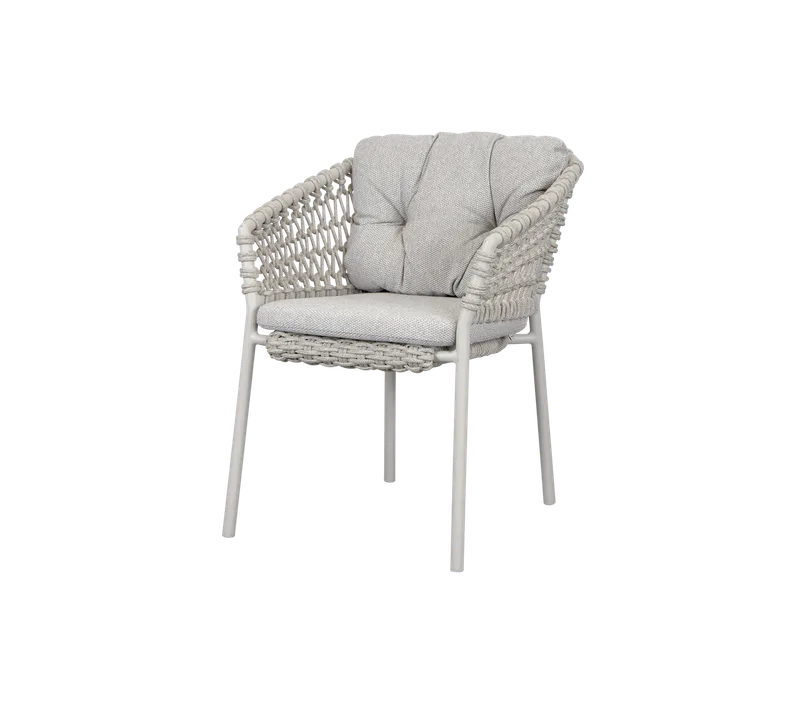 Ocean chair by Cane-line in Sand, round open Soft Rope, Light brown, Wove – product photo
